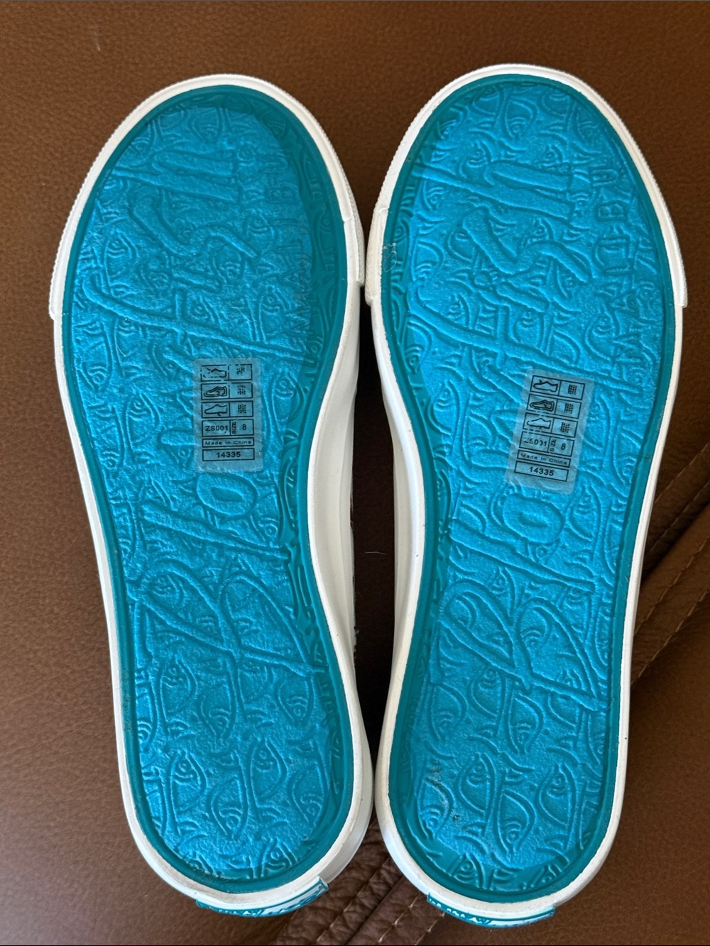 Blowfish Malibu Leopard Star Print Slip-On Sneakers, NWOT, Size 8 - Picture 7 of 7